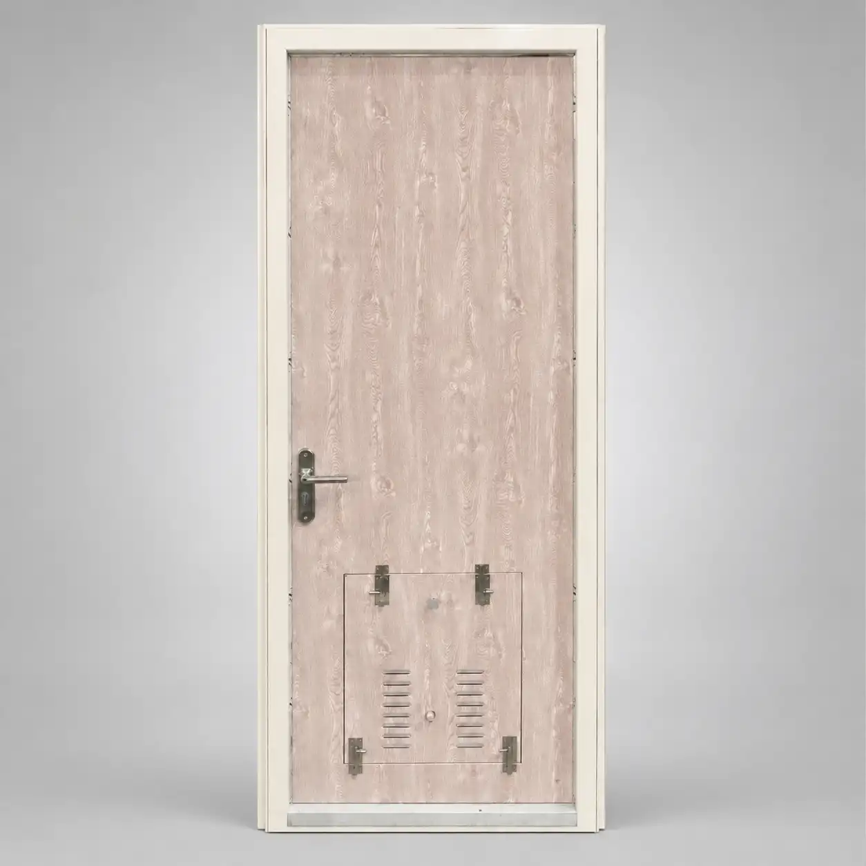 NWT Door in CRCA / Aluminium Powder Coated