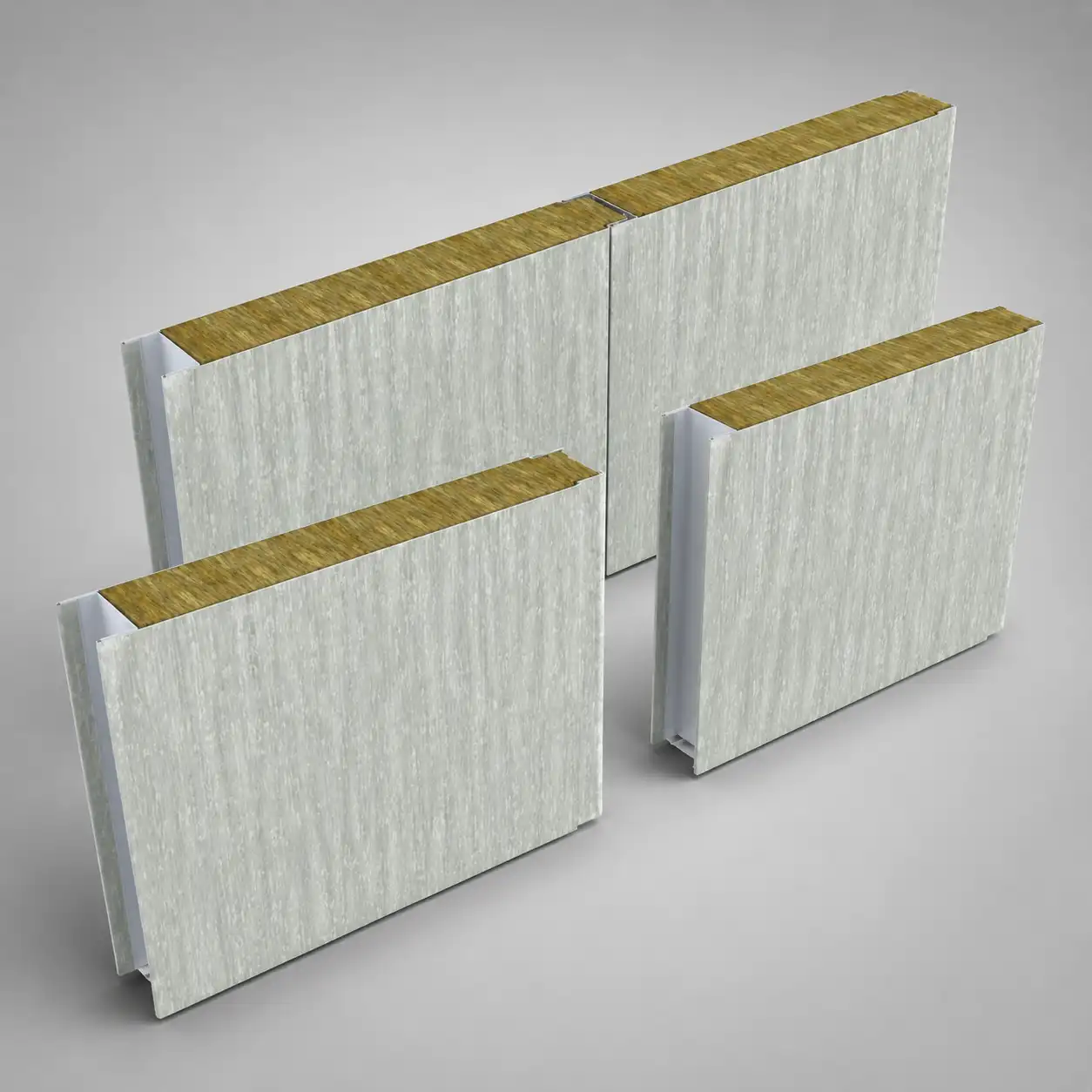 Wall Panel in CRCA / Aluminium Powder Coated