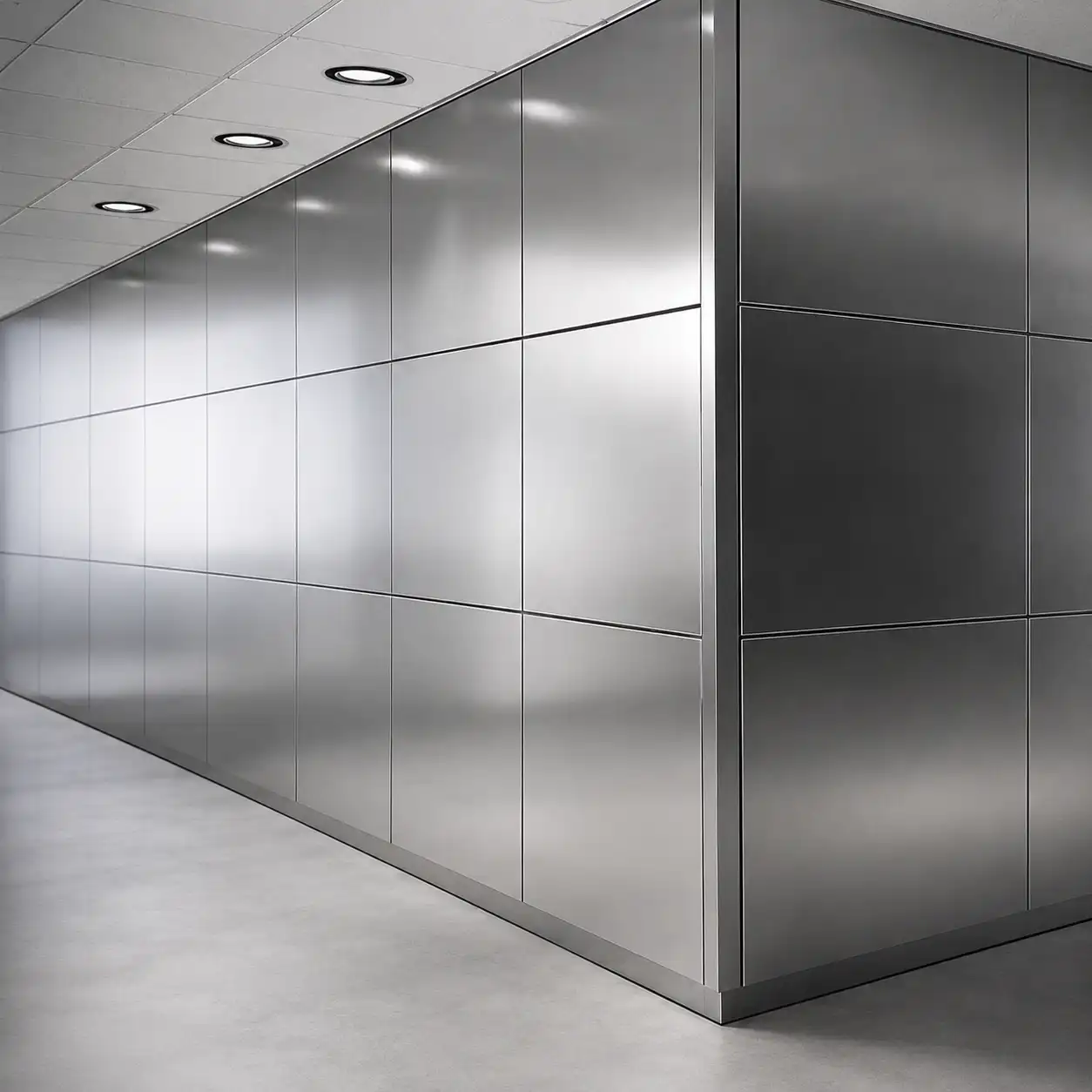Wall Panel in Stainless Steel
